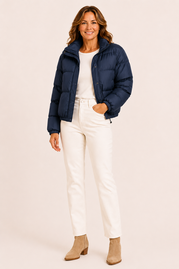 Sophia Cropped Puffer Jacket