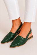 Nova Woven Slingback Loafers