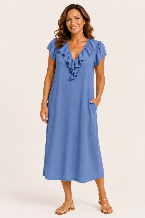 Camellia Summer Midi Dress