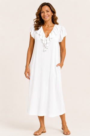 Camellia Summer Midi Dress
