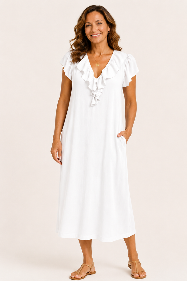 Camellia Summer Midi Dress