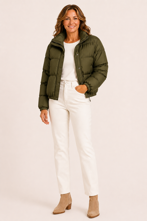 Sophia Cropped Puffer Jacket