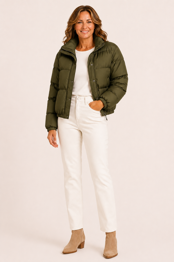 Sophia Cropped Puffer Jacket