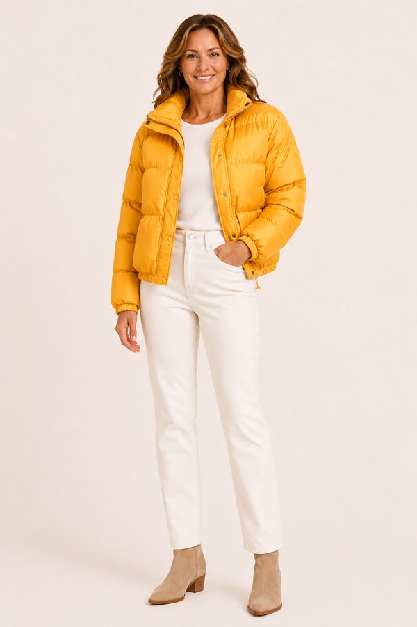 Sophia Cropped Puffer Jacket